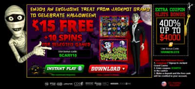 Jackpot Grand Halloween Promotion