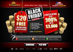 WinPalace casino Black Friday 1